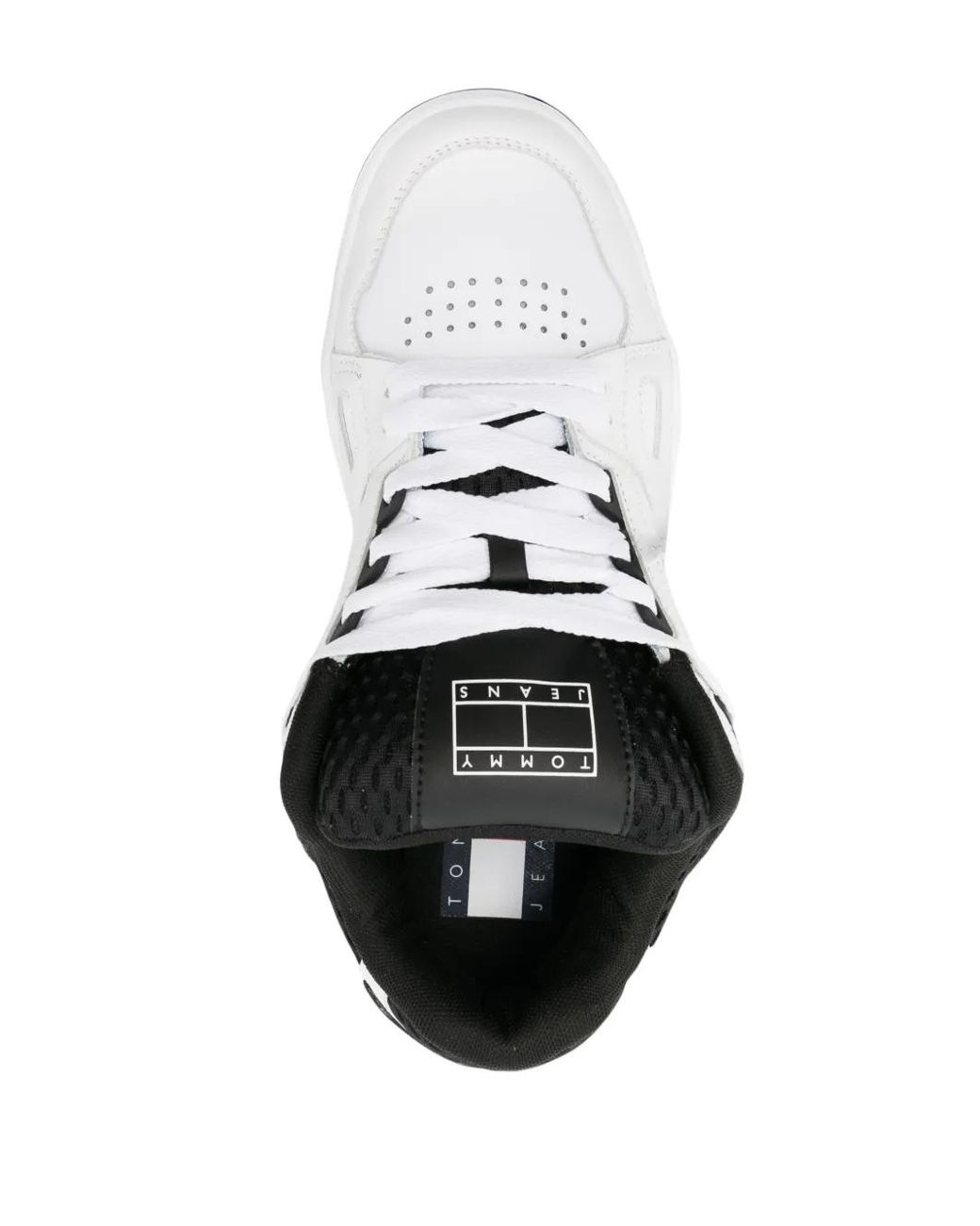 Tommy Hilfiger White Skate Low-Top Sneakers for men