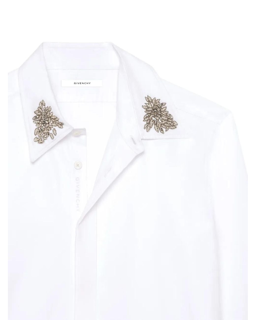 Givenchy White Slim Shirt for men