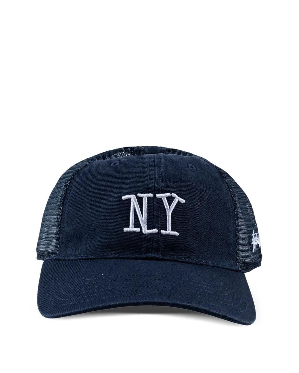 Stussy New York Chapter Embroidered Cap in Blue for Men | Lyst UK