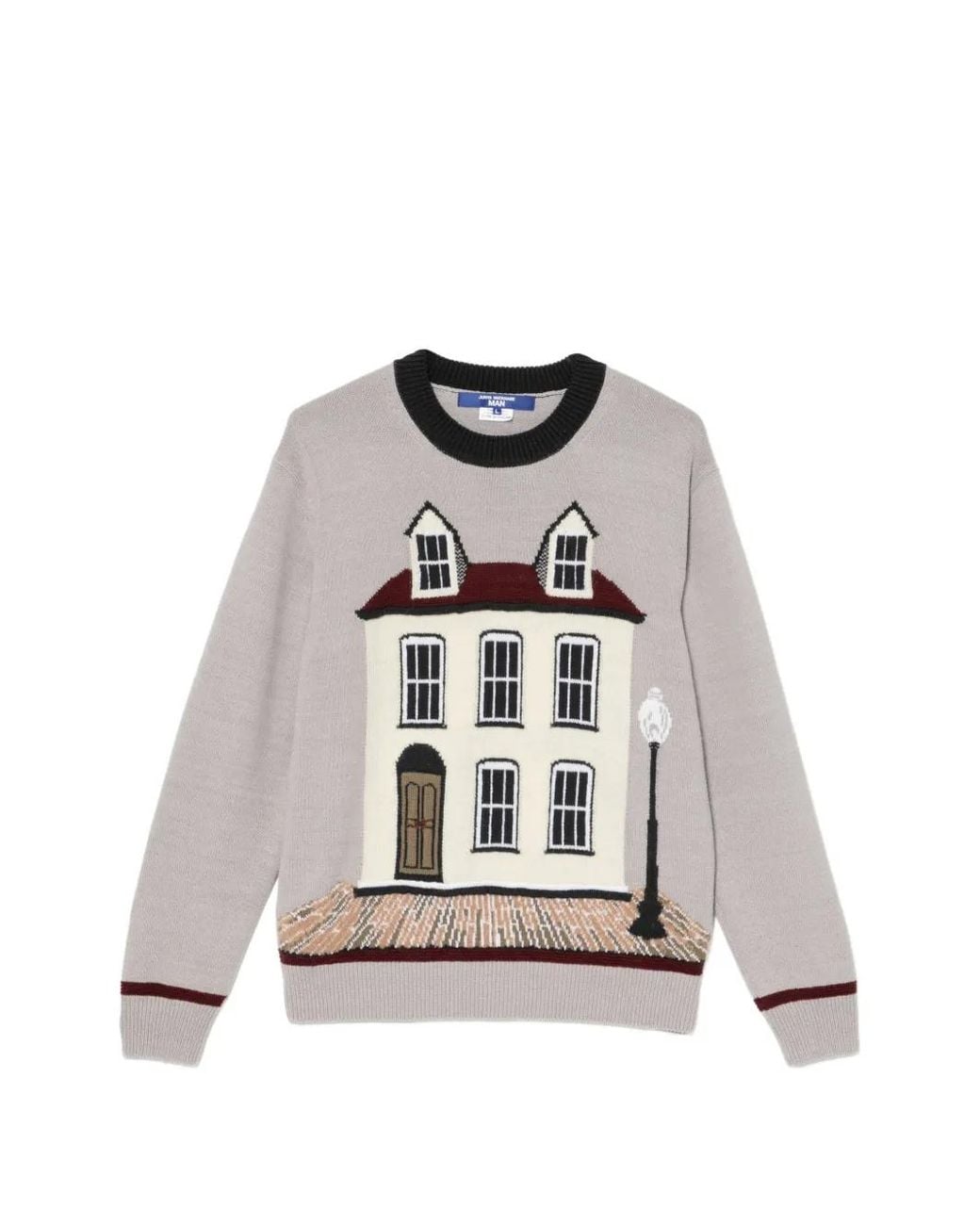 Junya Watanabe White House-Intarsia Sweater for men