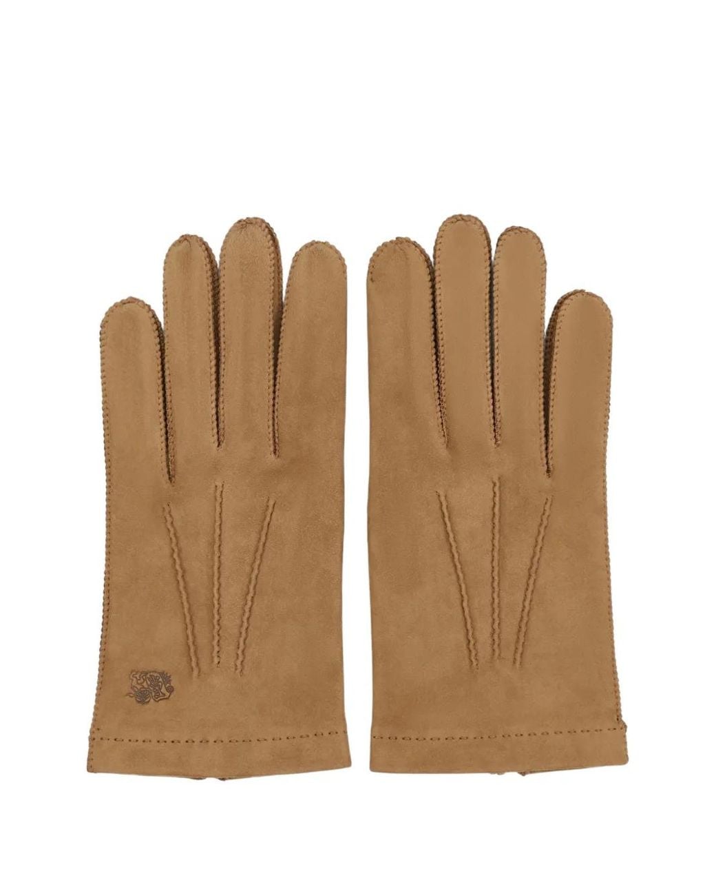 Lottusse Brown Gants Geneve En Daim for men