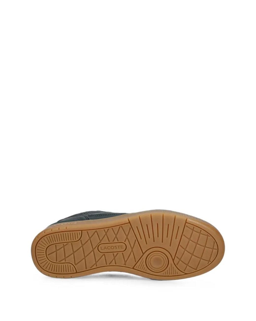Lacoste Blue T-Clip Perforated Leather Sneakers for men