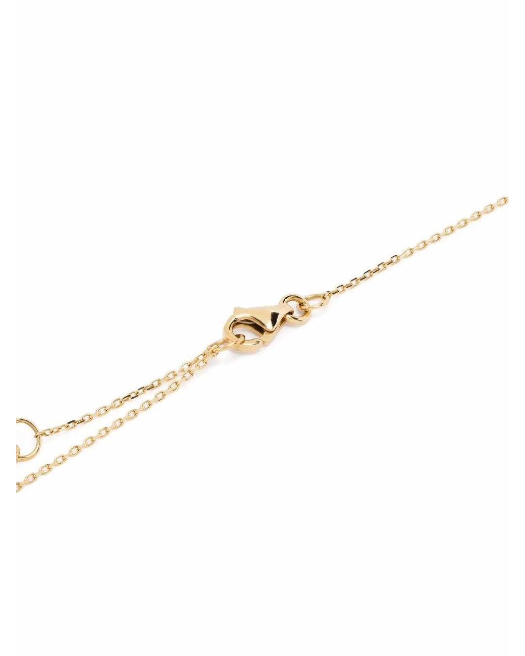 COURBET Metallic 18Kt Recycled Origine Bezel Set Laboratory-Grown Diamond Necklace