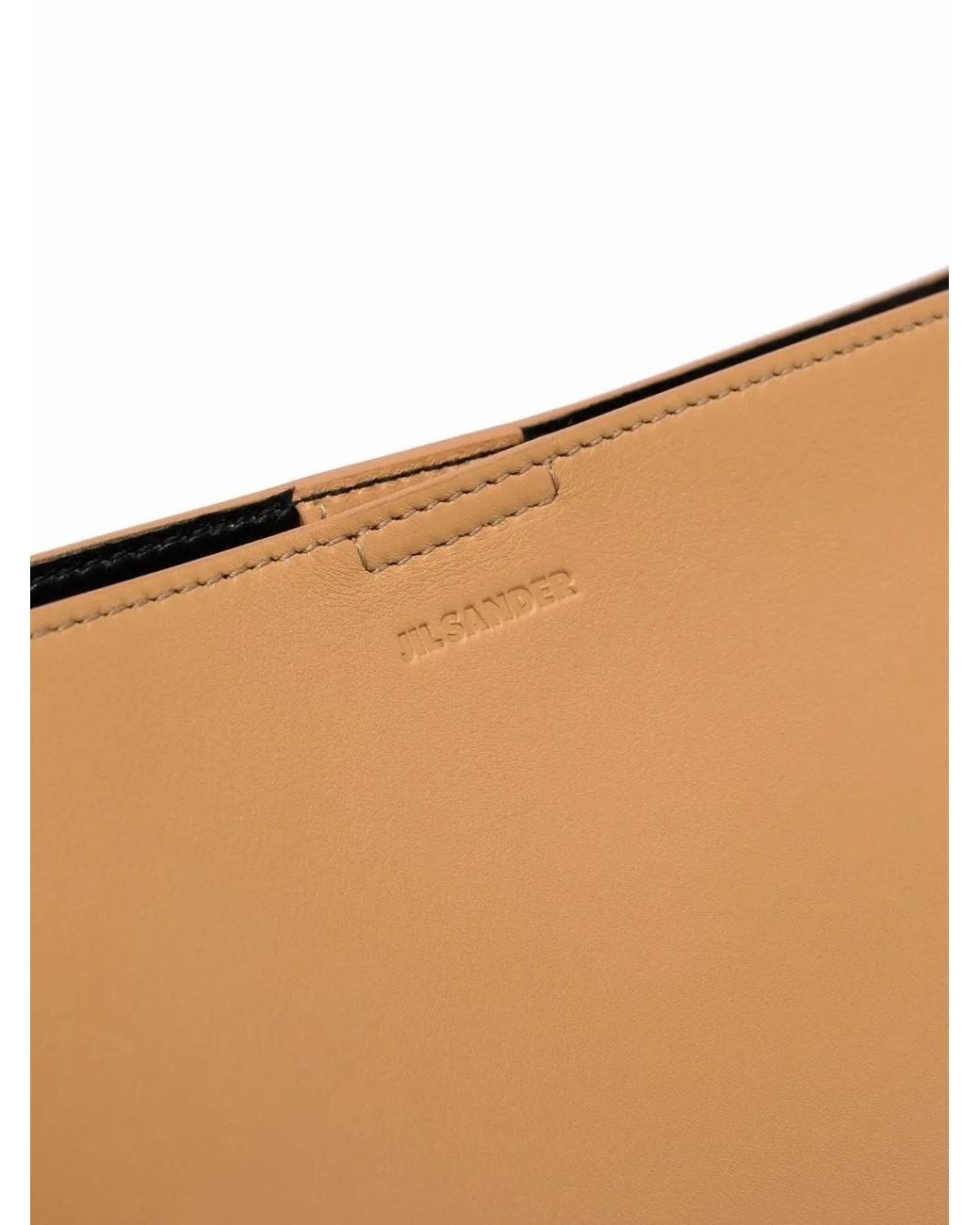 Jil Sander Multicolor Tangle Embossed-Logo Leather Bag for men