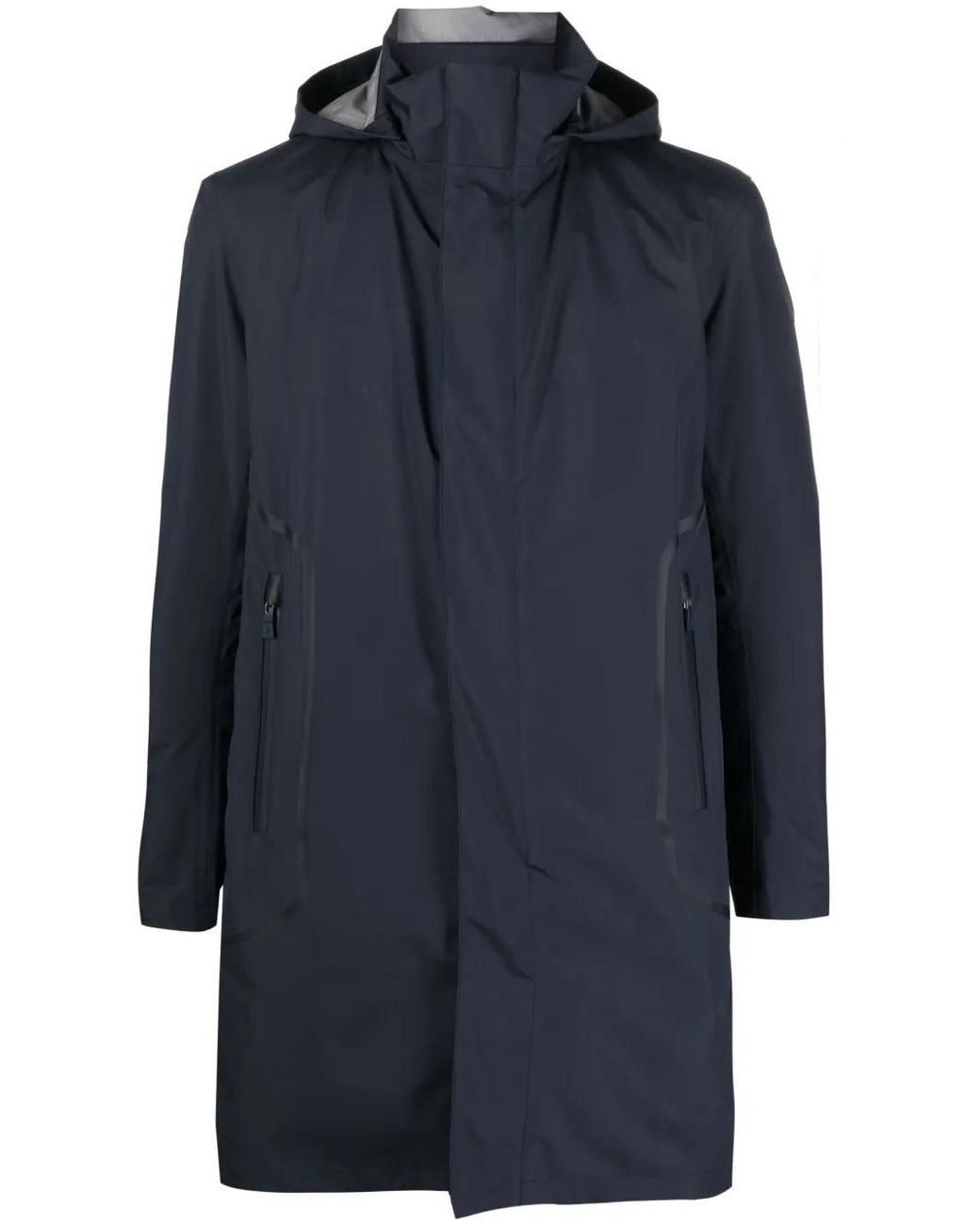 Abrigo Laminar Reversible Herno de hombre de color Blue