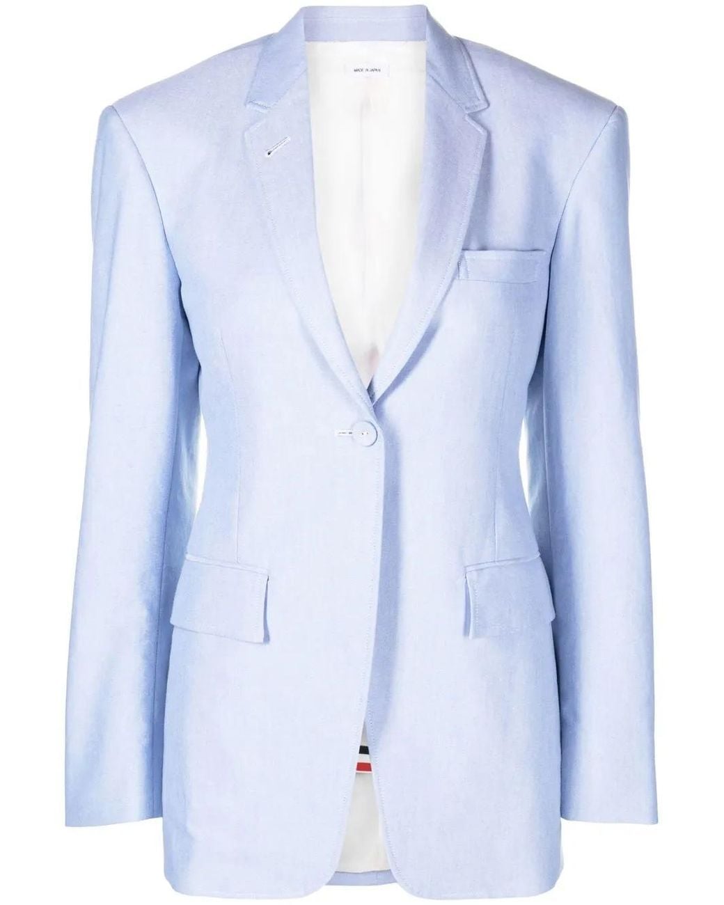 Blazer À Simple Boutonnage Thom Browne en coloris Blue