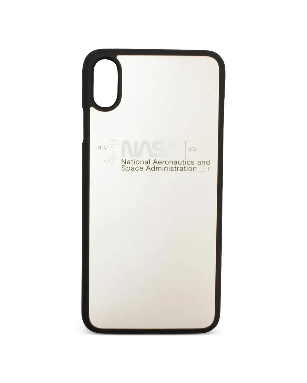 Heron Preston White X Nasa Printed Iphone Xr Phone Case for men