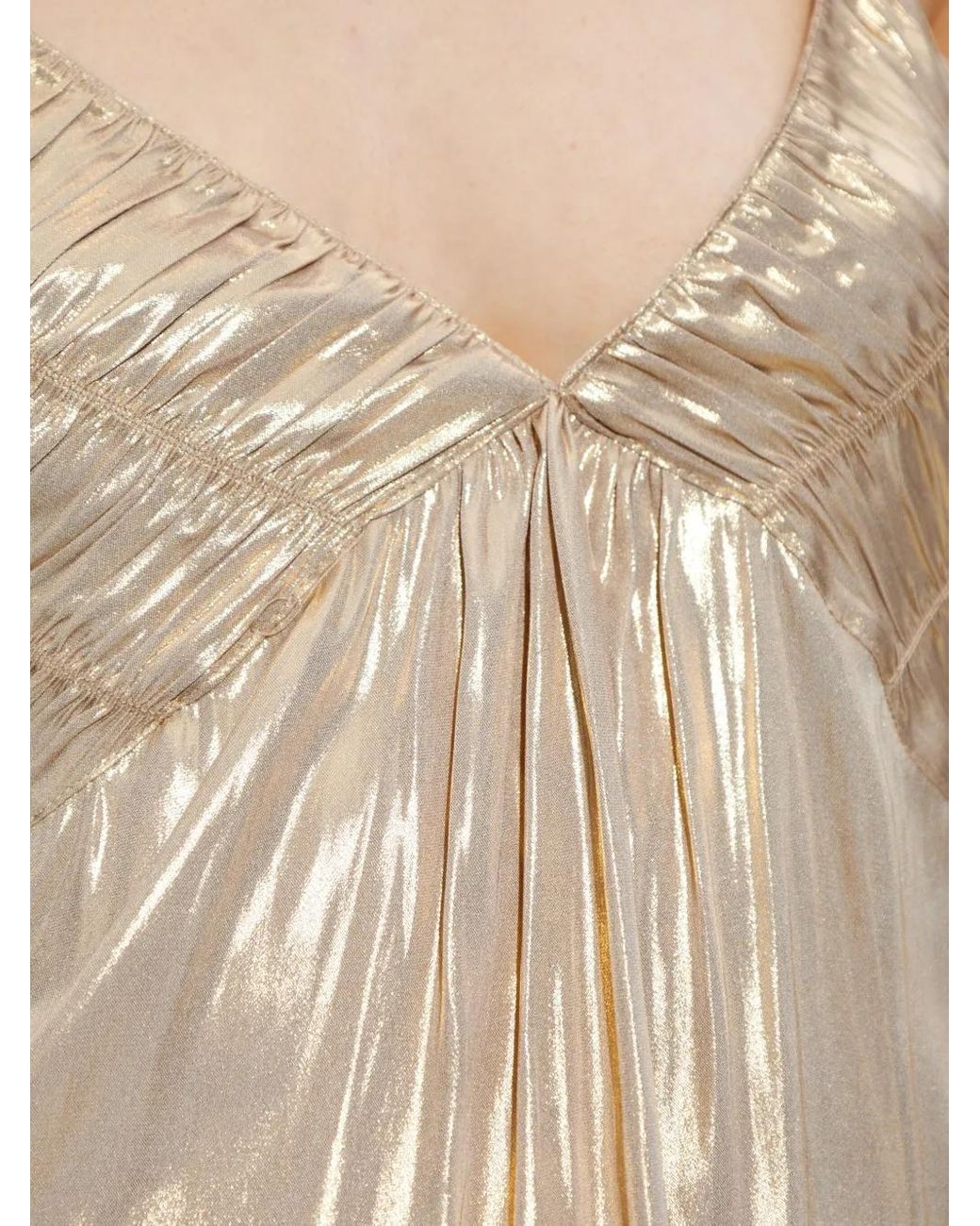 Zadig & Voltaire Rayonna Satin in Natural | Lyst
