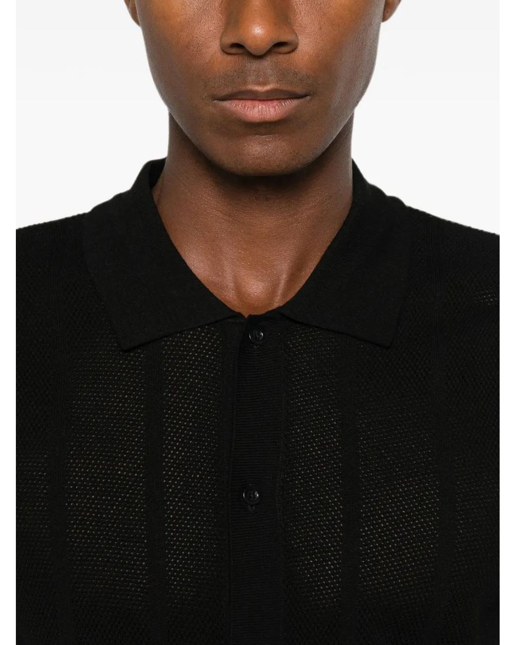 Karl Lagerfeld Black Button-Up Shirt for men