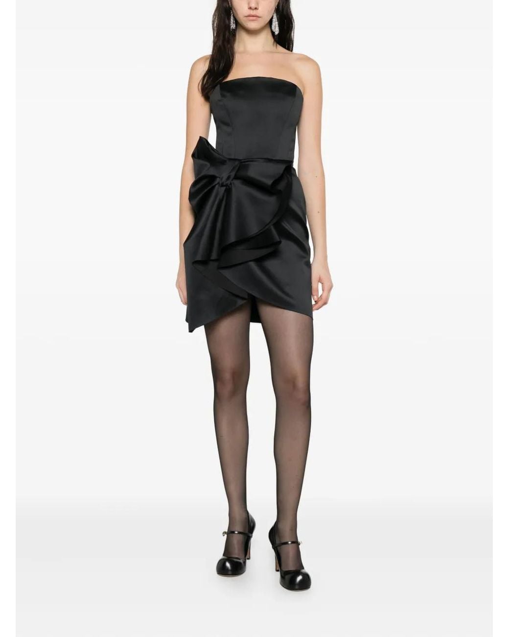 Viktor & Rolf Black Bow Mini Dress