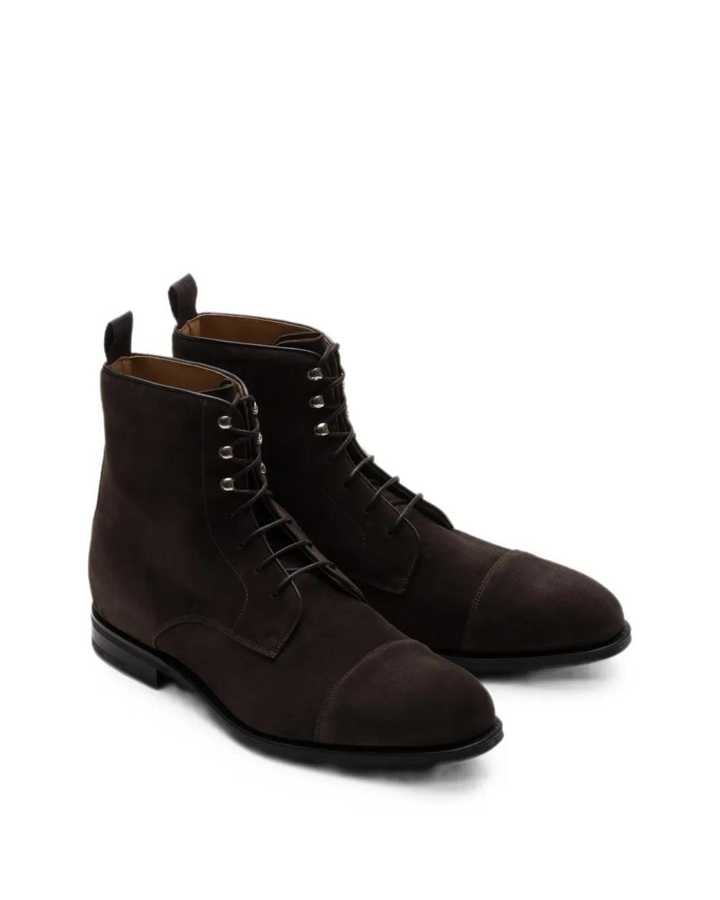Church's Black Edworth 2.0 Lace-Up Suede Desert Boots for men