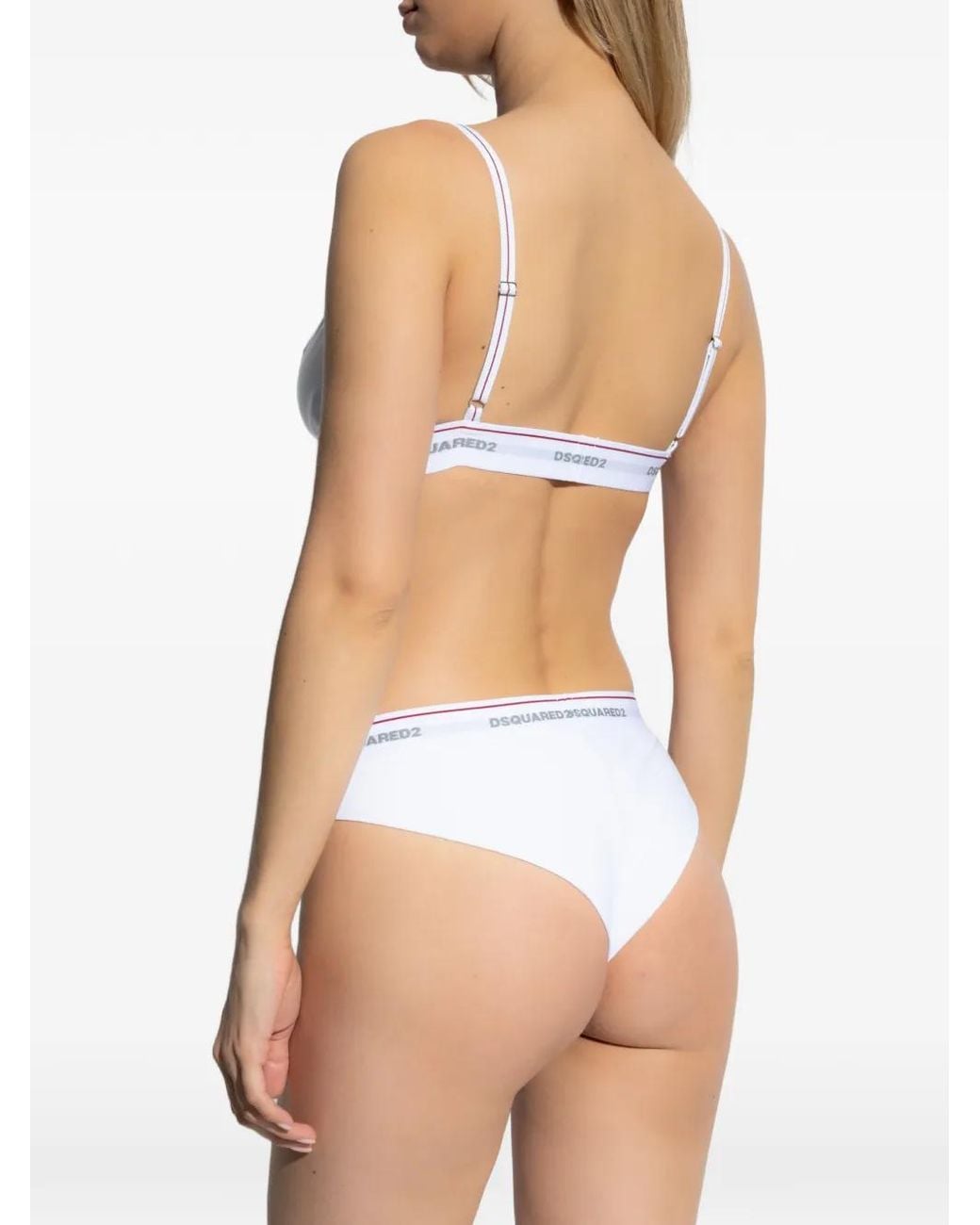 DSquared² White Logo Brief