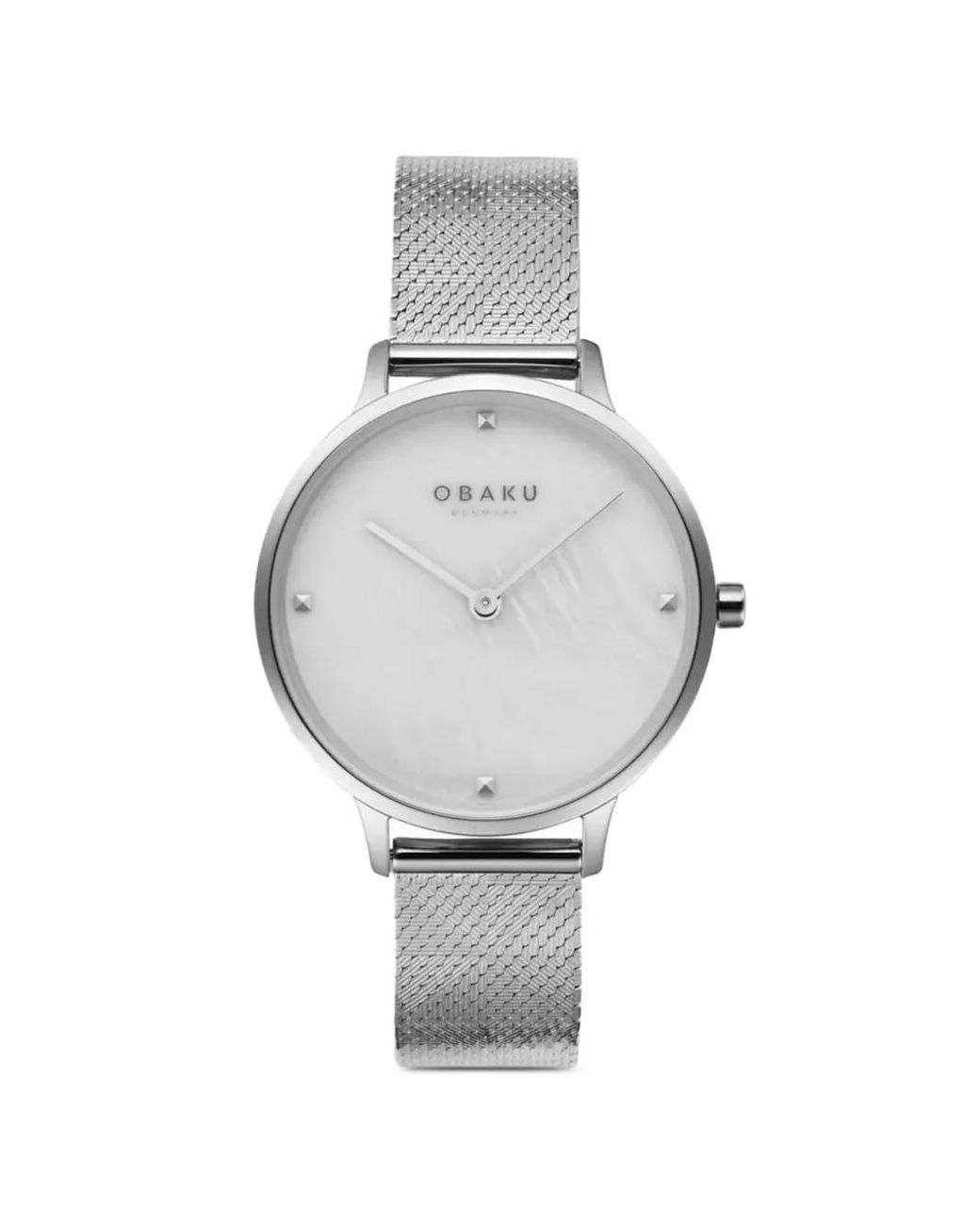 Obaku Gray Figen 32Mm Watch