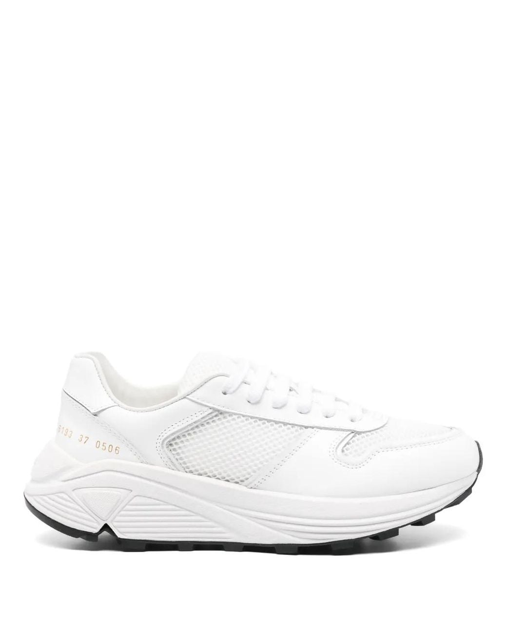 Sneakers Con Design A Inserti di Common Projects in White