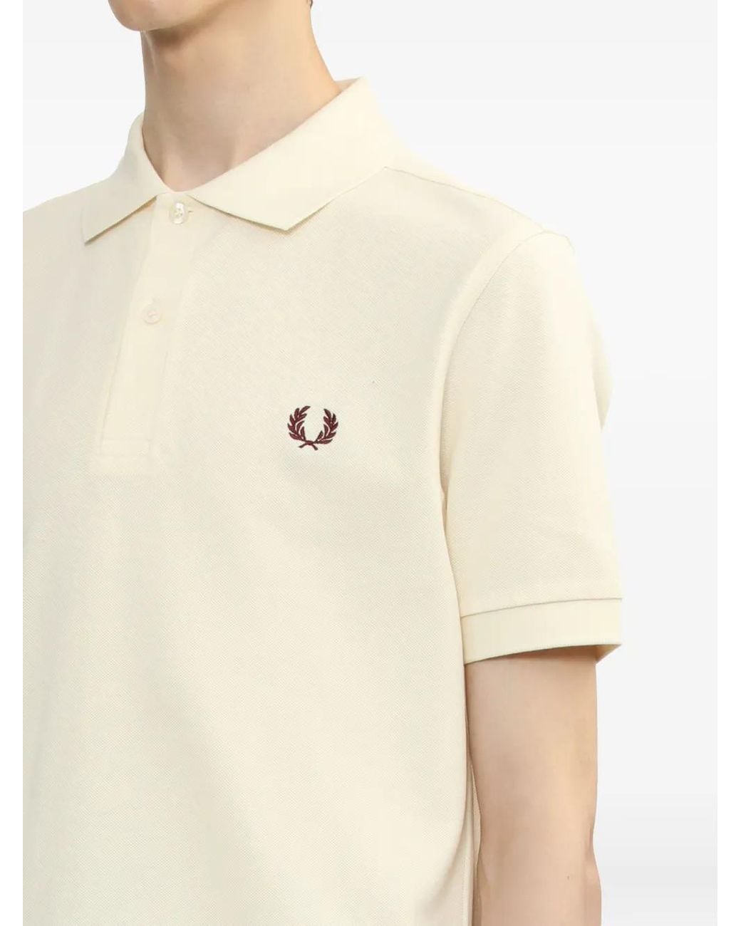 Fred Perry White The Shirt for men