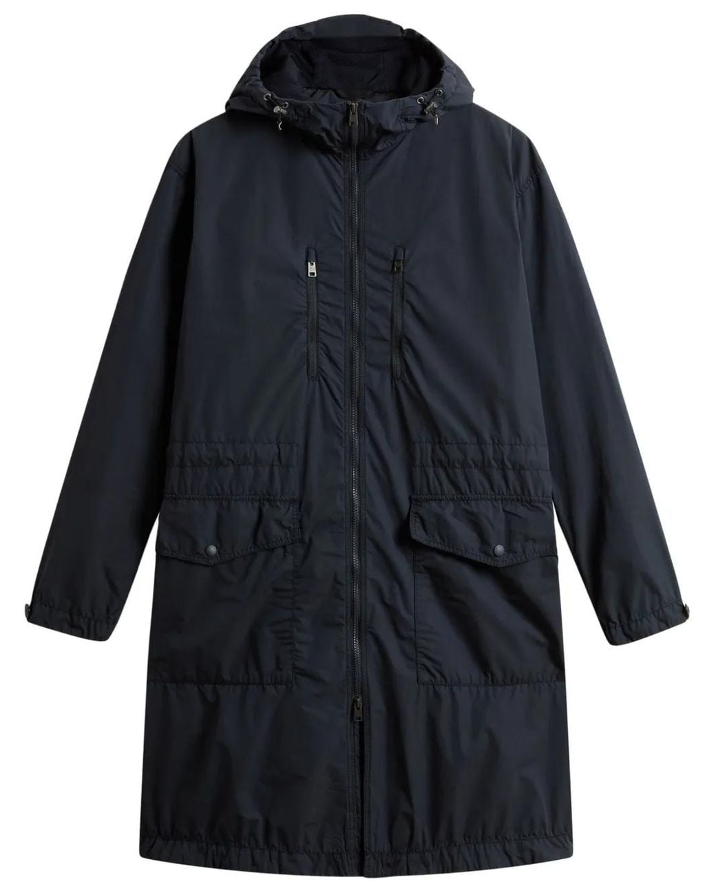 Woolrich Blue Urban Padded Coat for men