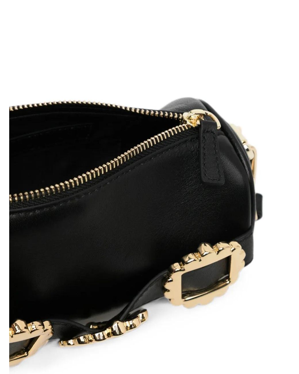 Cynthia Rowley Black Mini Sac À Main Drum