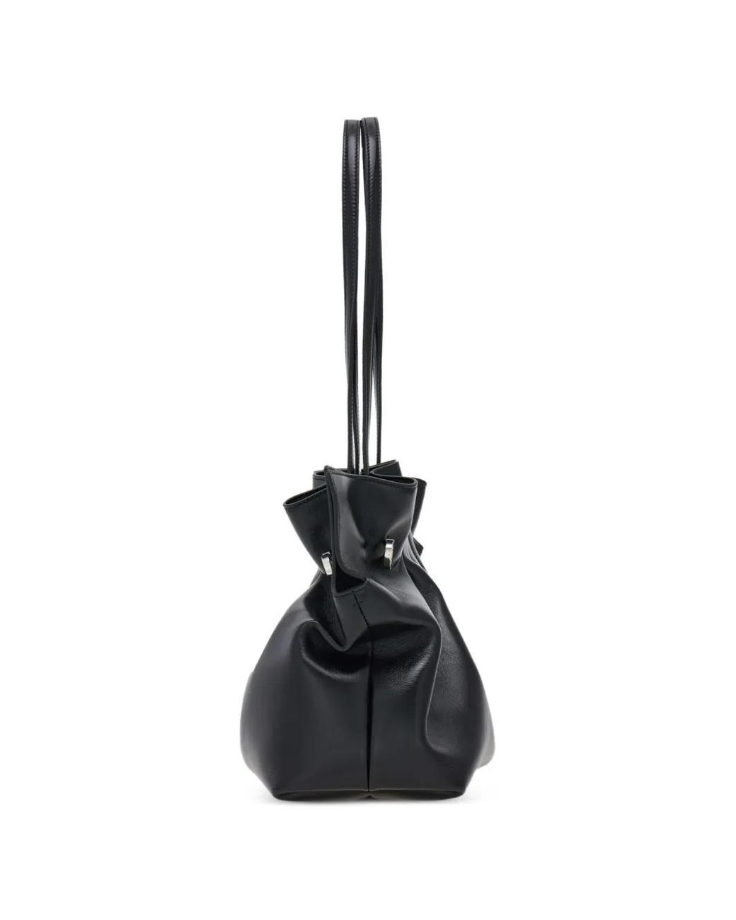 Ferragamo Soft Medium Tas in het Black