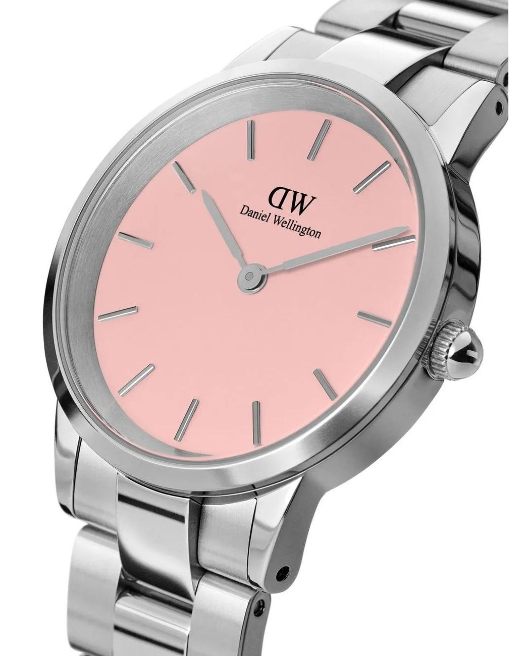 Daniel Wellington Pink Iconic Link 36Mm for men