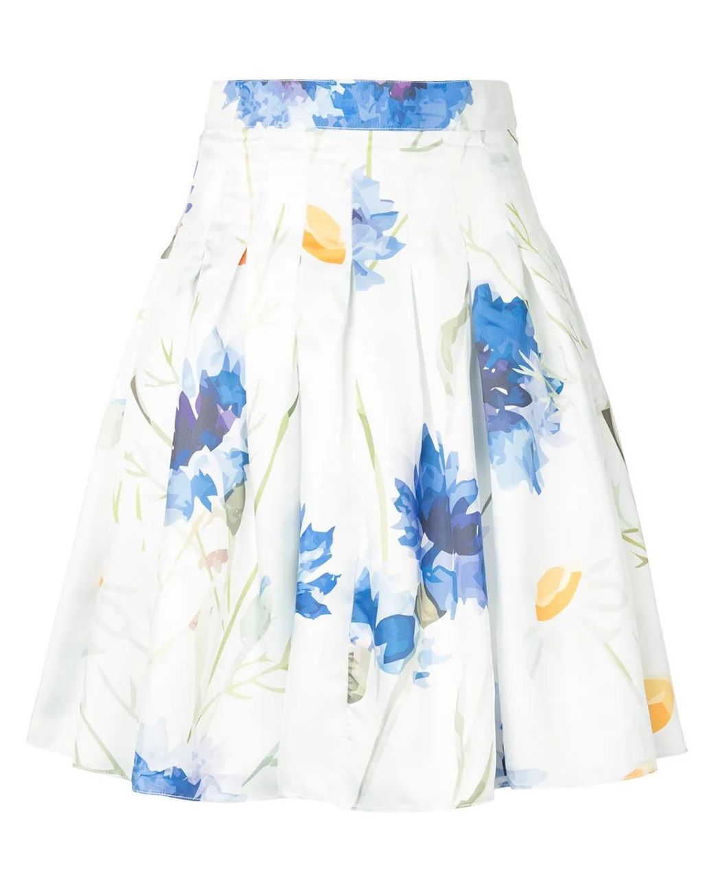 Bambah Blue Carnation Mini Skirt