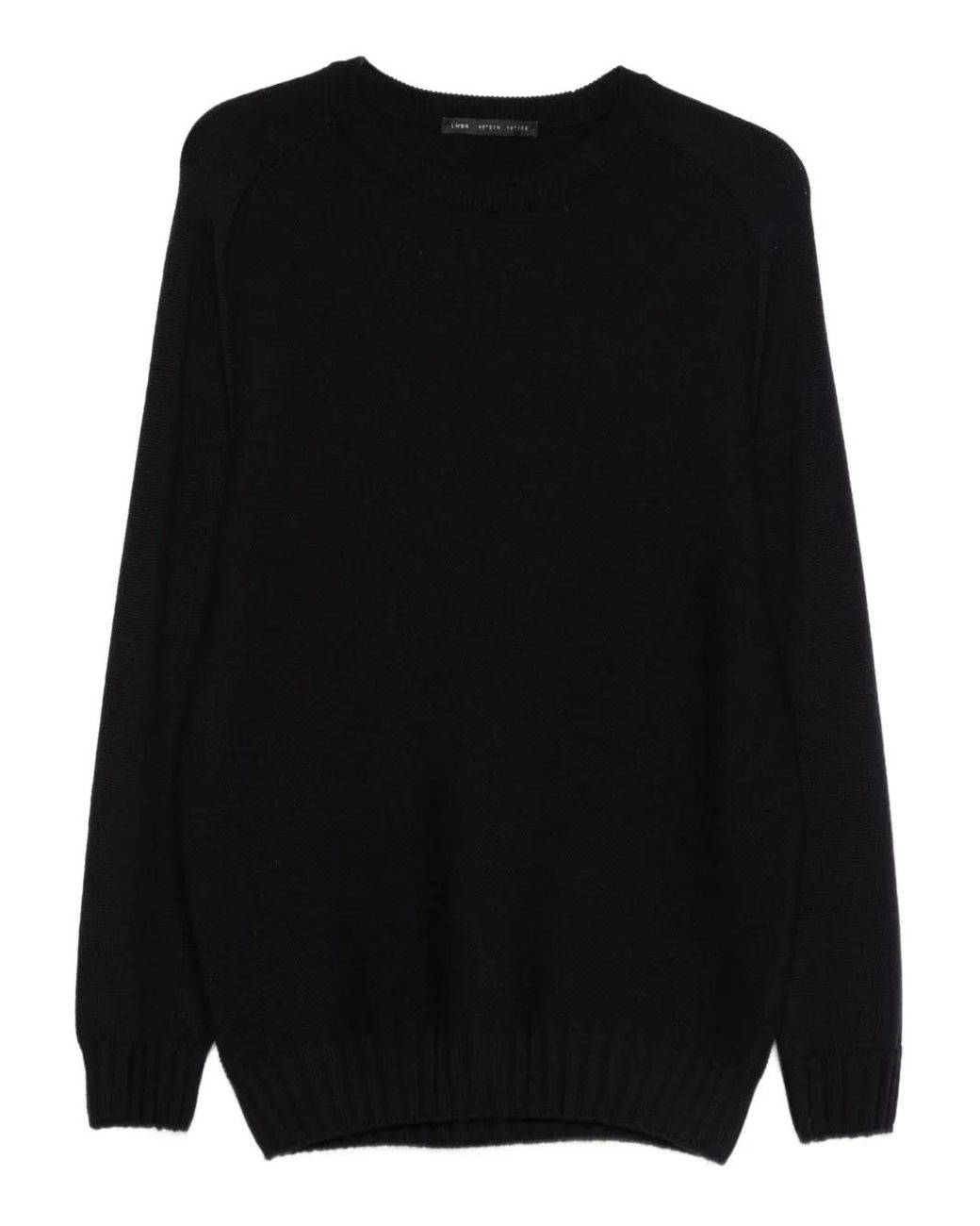 Low Brand Black Pull À Col Rond for men