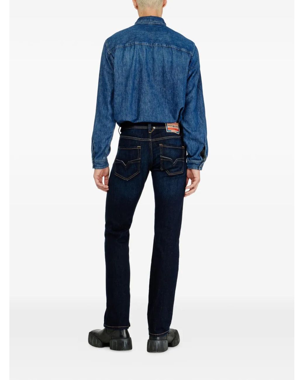 DIESEL Blue Dark 1985 Larkee Jeans for men