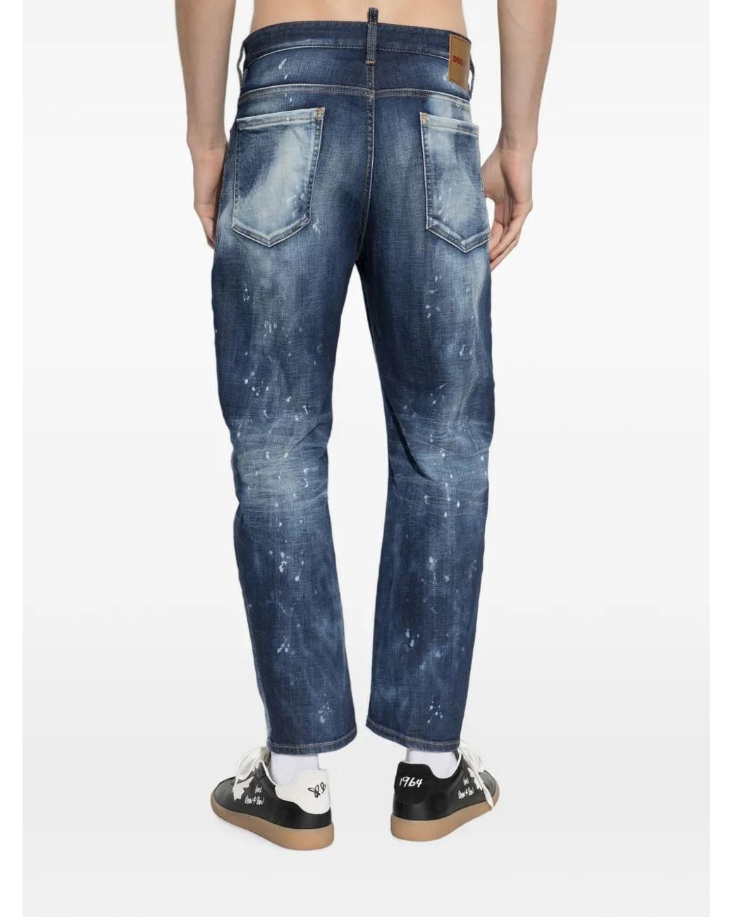 Vaqueros Skiers Medium Cloudy Bro DSquared² de hombre de color Blue