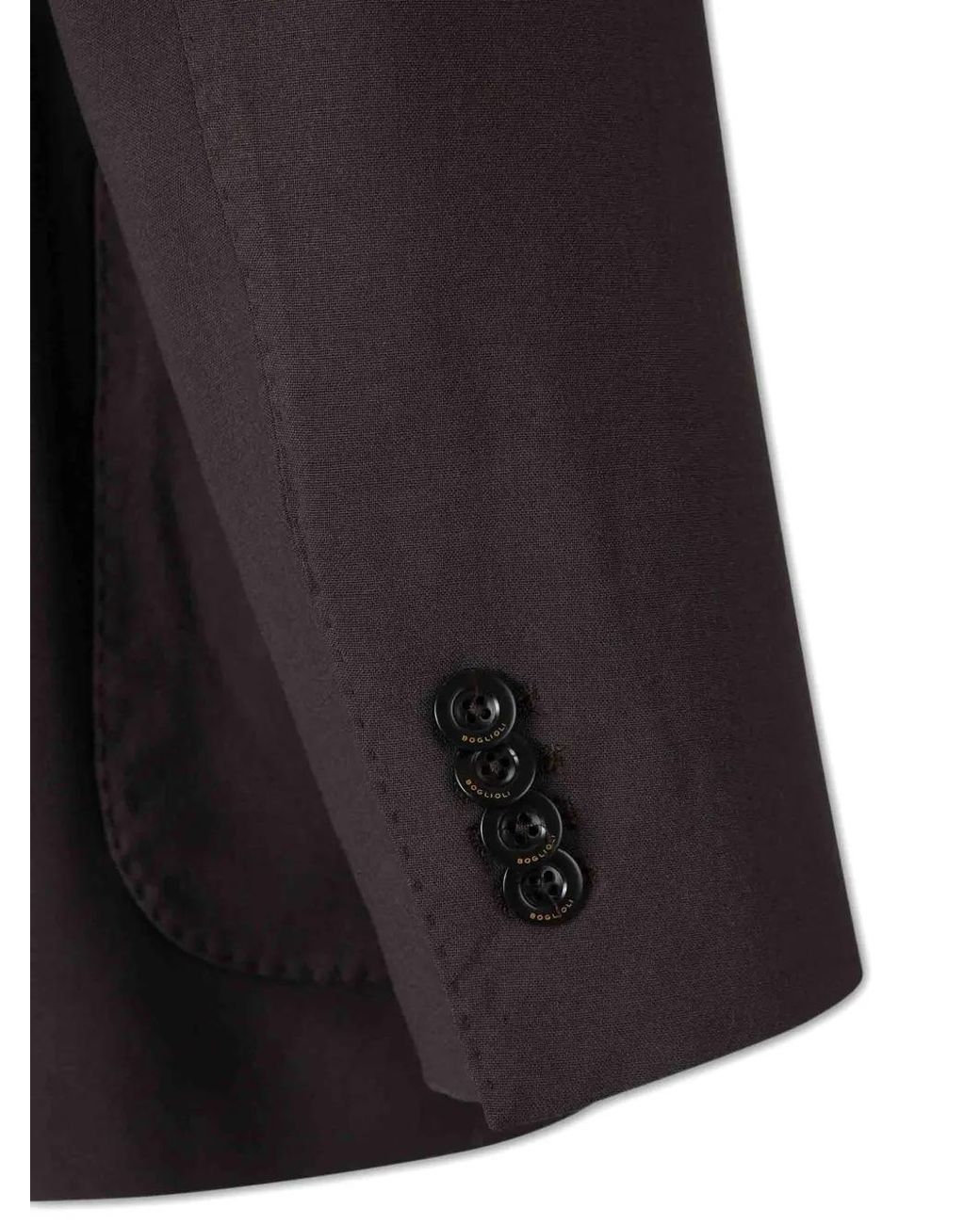 Boglioli Black Single-Breasted Notch-Lapel Jacket for men