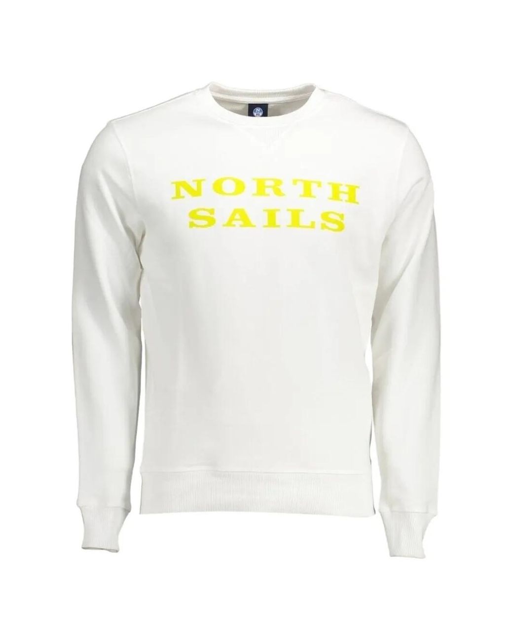 North Sails Gray Logo-Print Crew-Neck Sweatshirt for men