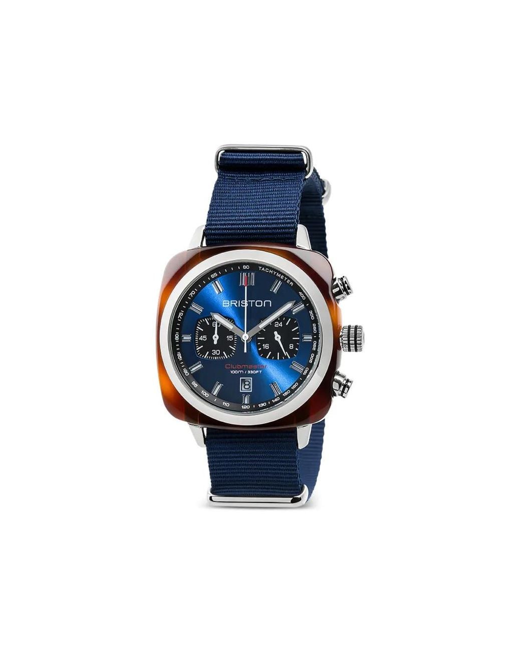 Briston Blue Clubmaster Sport 42Mm Watch