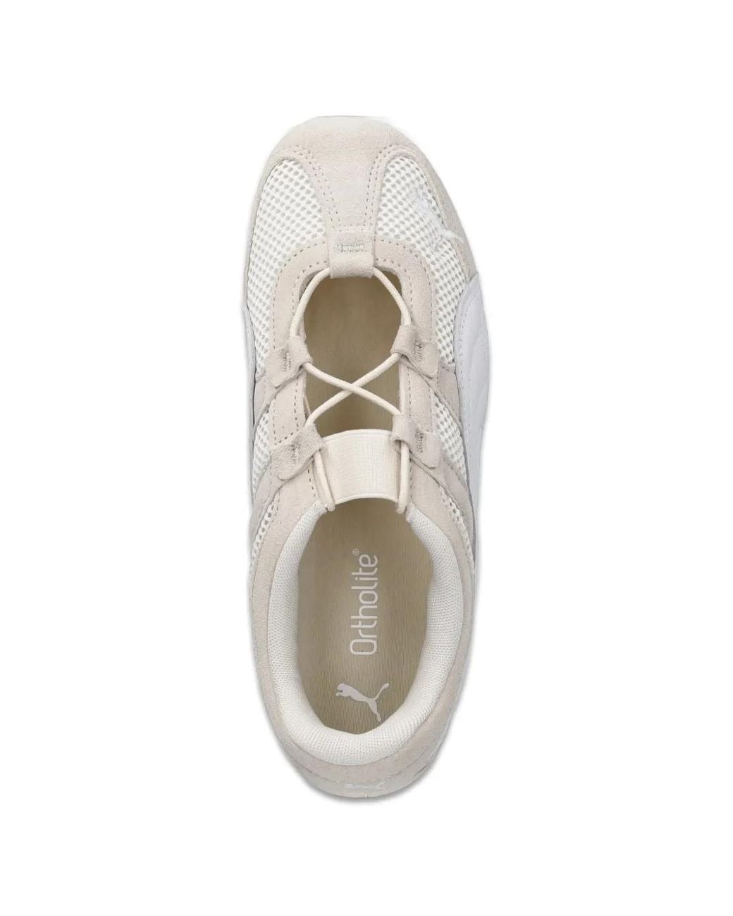 PUMA White Baskets Speedcat Go À Empiècements