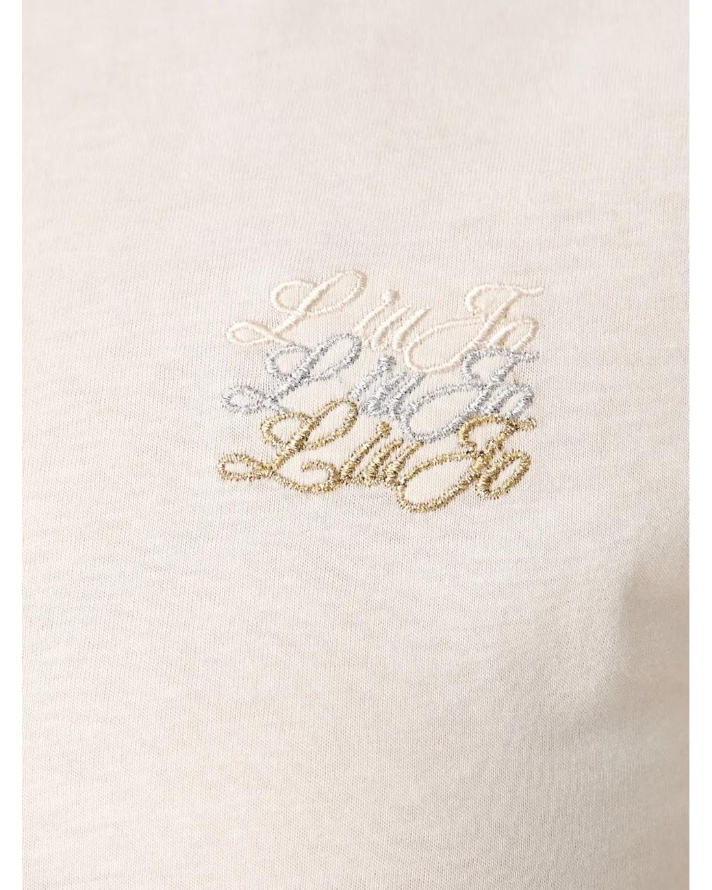 Liu Jo White Printed T-Shirt