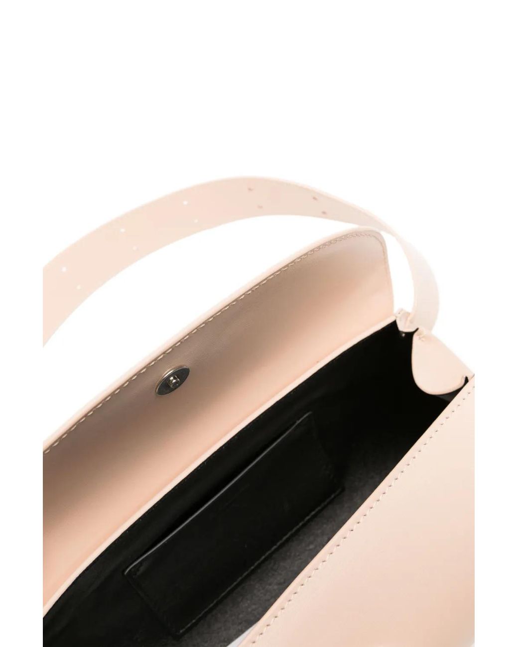 Jil Sander Pink Cannolo Iconic Line Shoulder Bag
