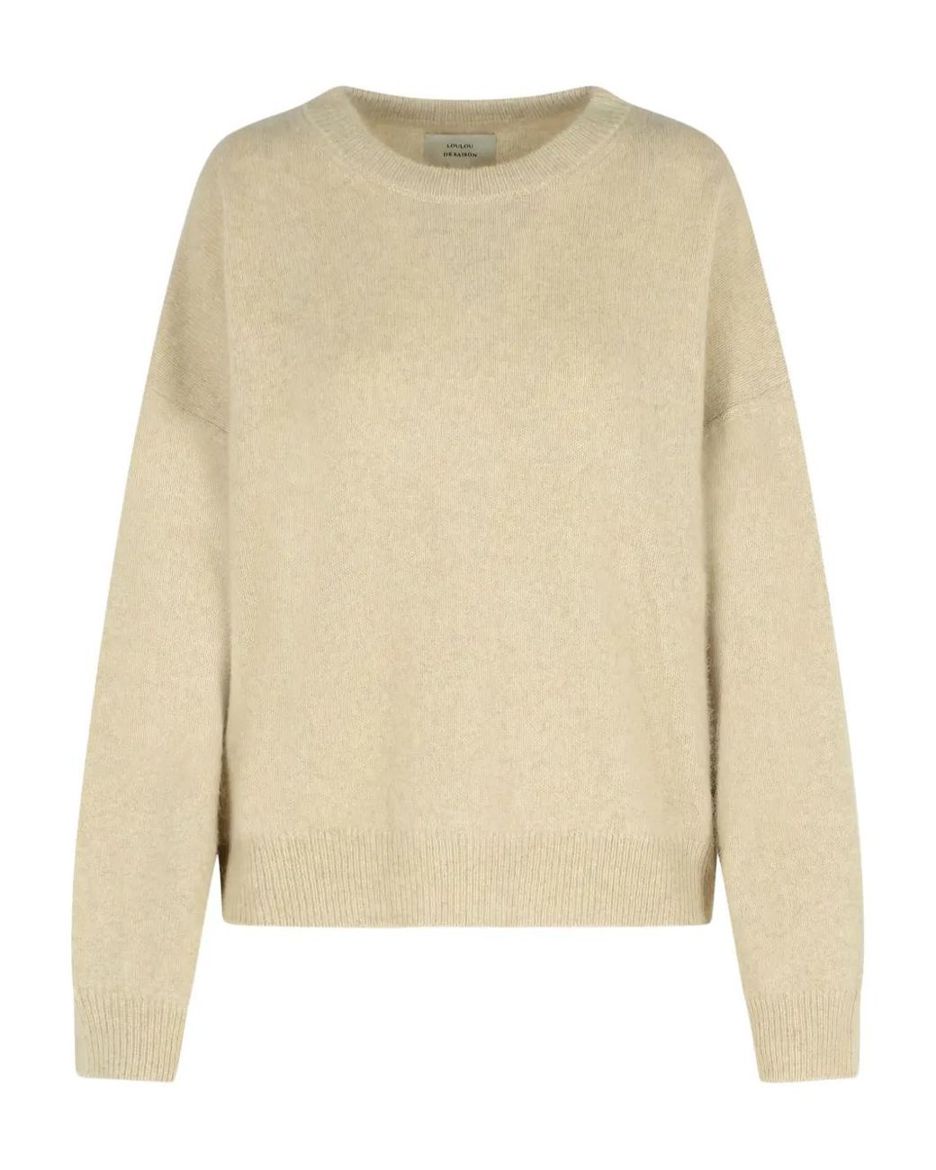 Loulou de Saison Natural Crew-Neck Sweater