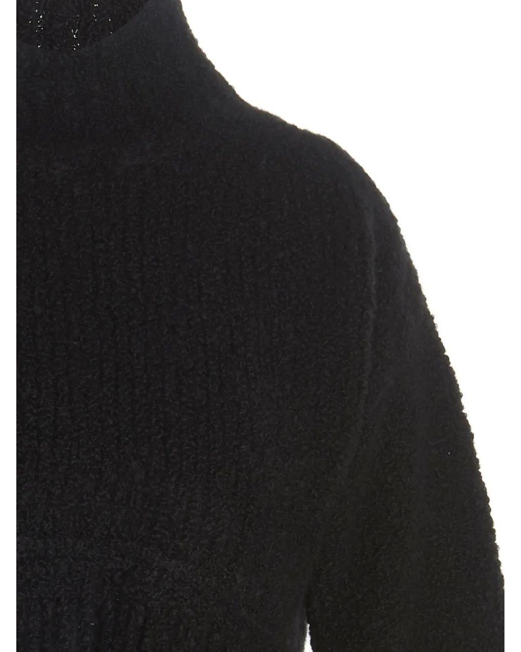 MIXIK Black Ray Sweater