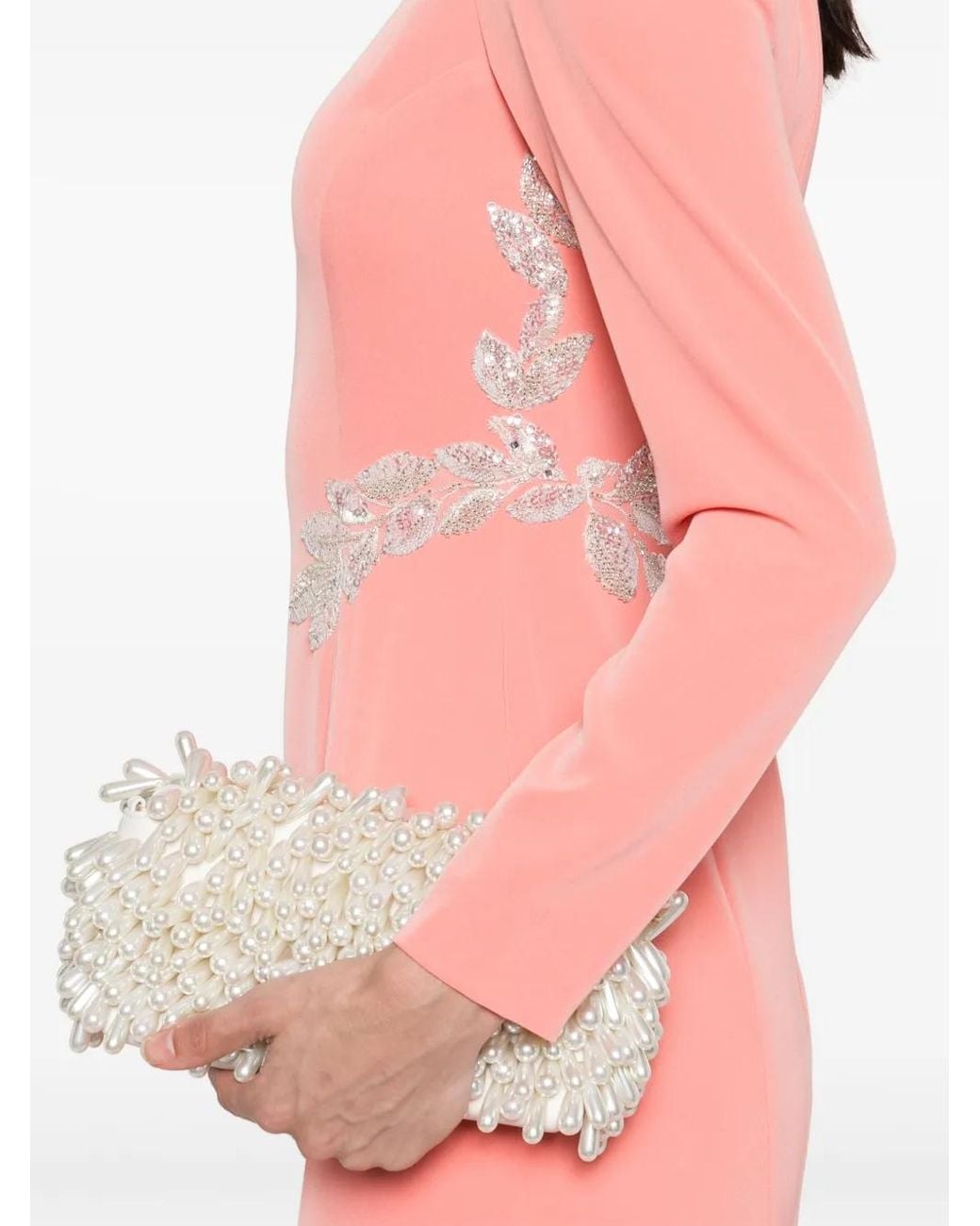 Cristallini Pink Paola Maxi Dress