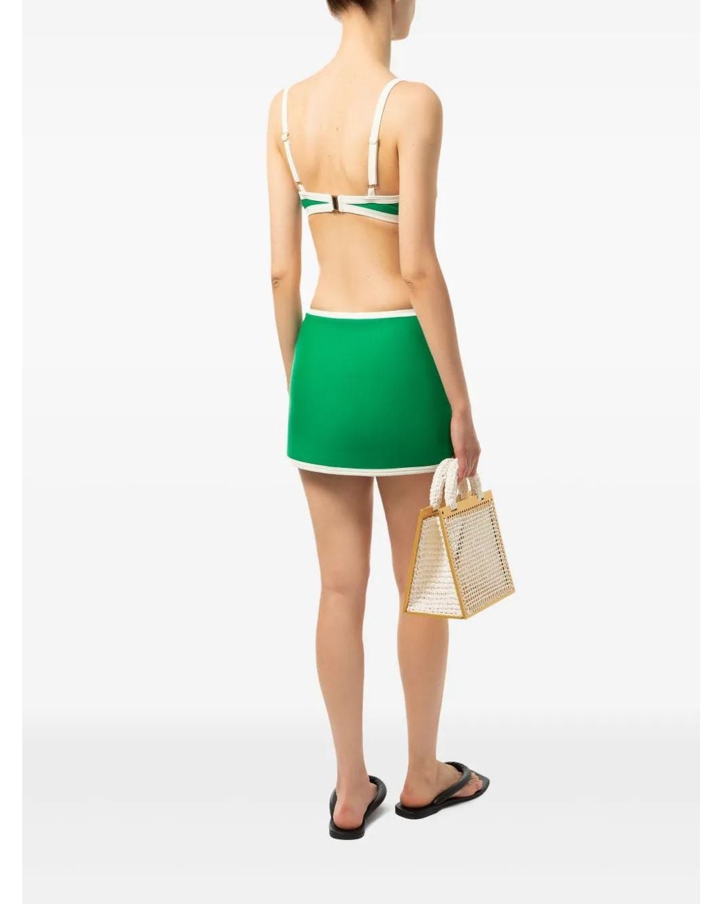 Pilzer Green Bare Bikini Top
