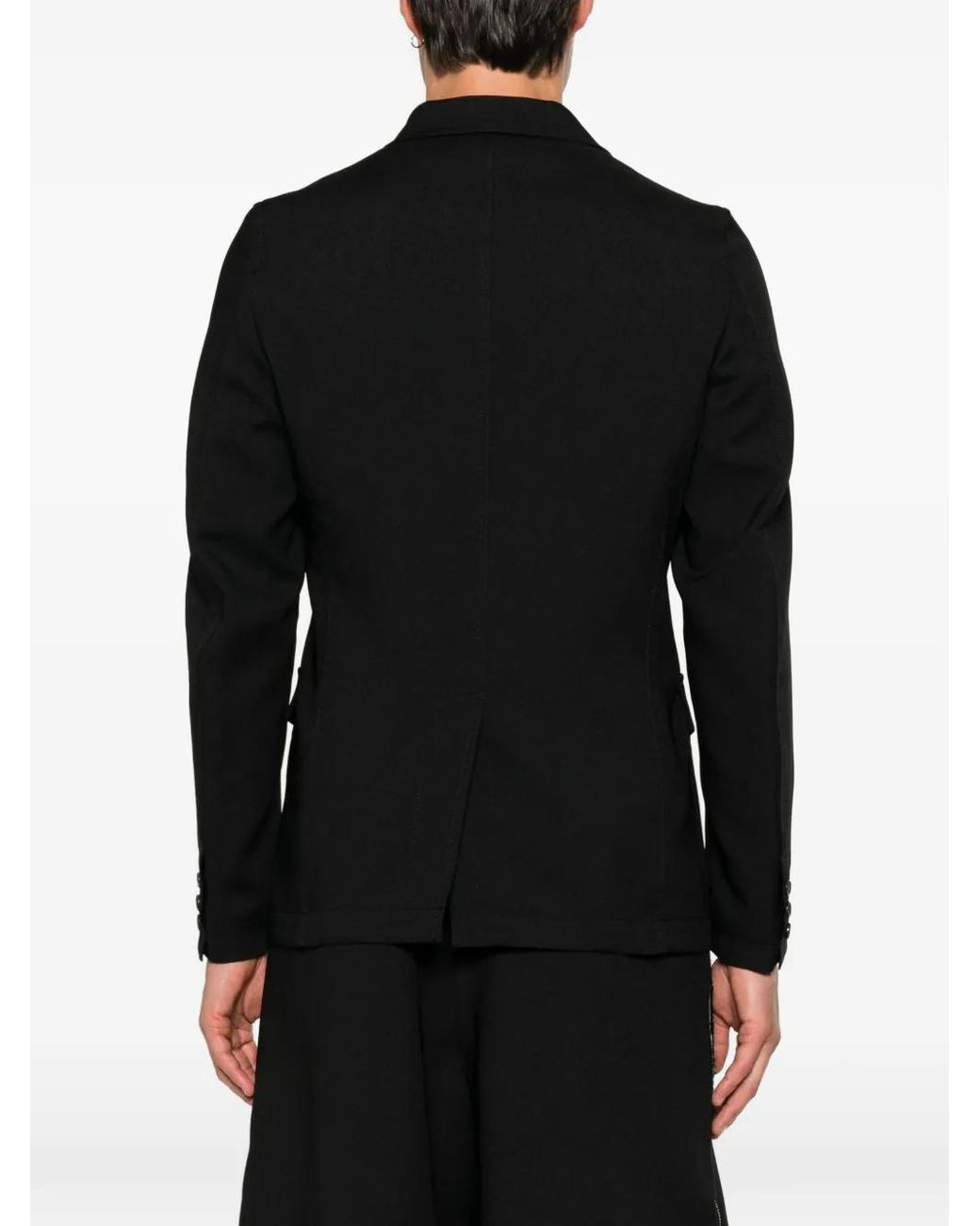 Comme des Garçons Black Zip-Fastening Blazer