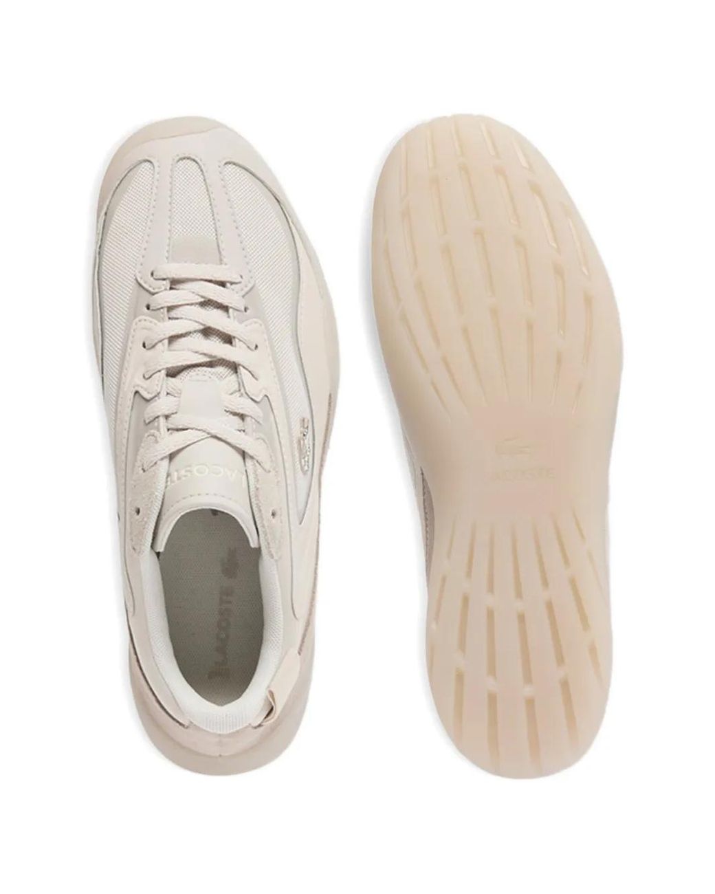 Lacoste White Side Low Sneakers