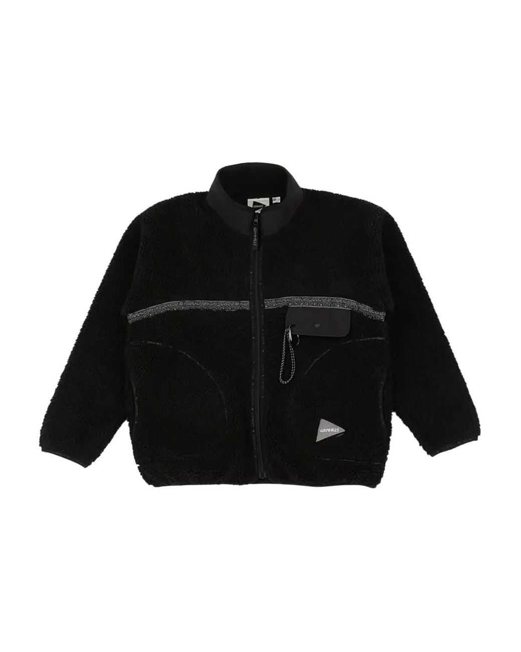 Gramicci Black X And Wander Jq Tape Fleece Jacket for men