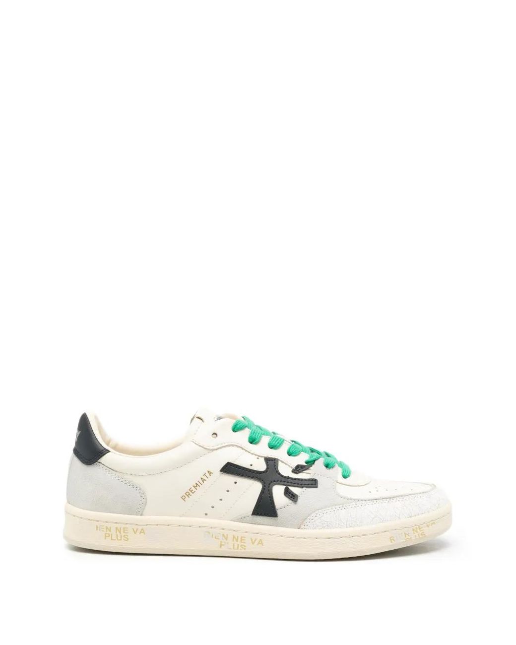Premiata White Bskt Clay 7616 Sneakers for men