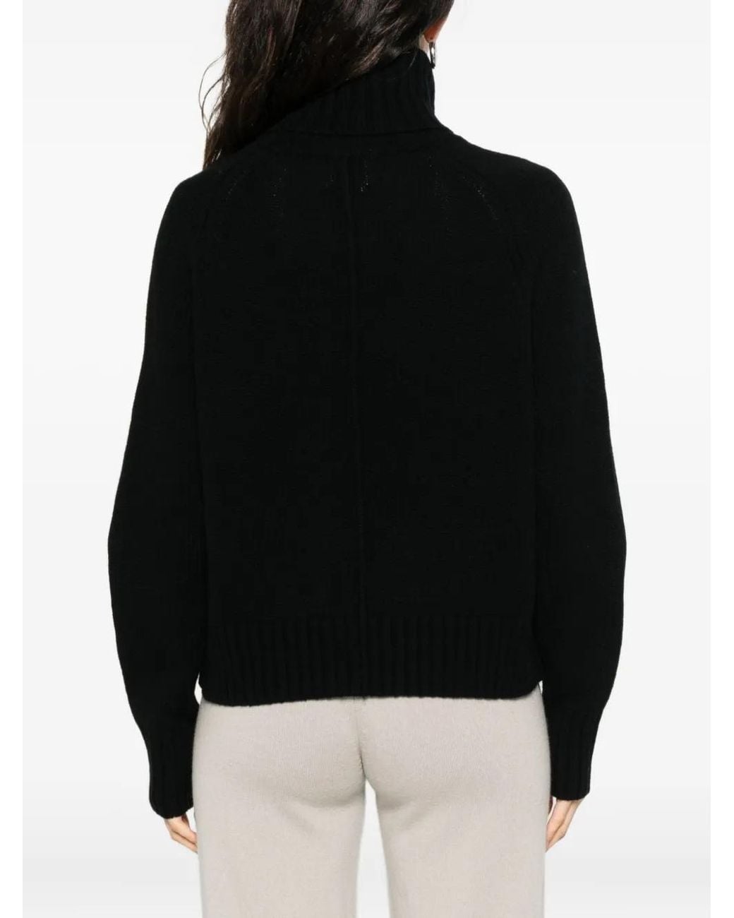 Jersey Con Cuello Alto Allude de color Black