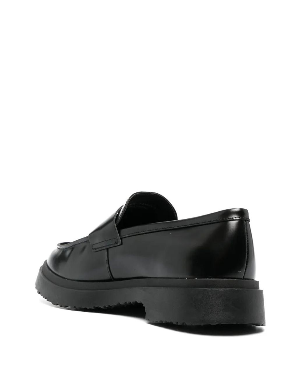 Camper E Leren Loafers in het Black voor heren