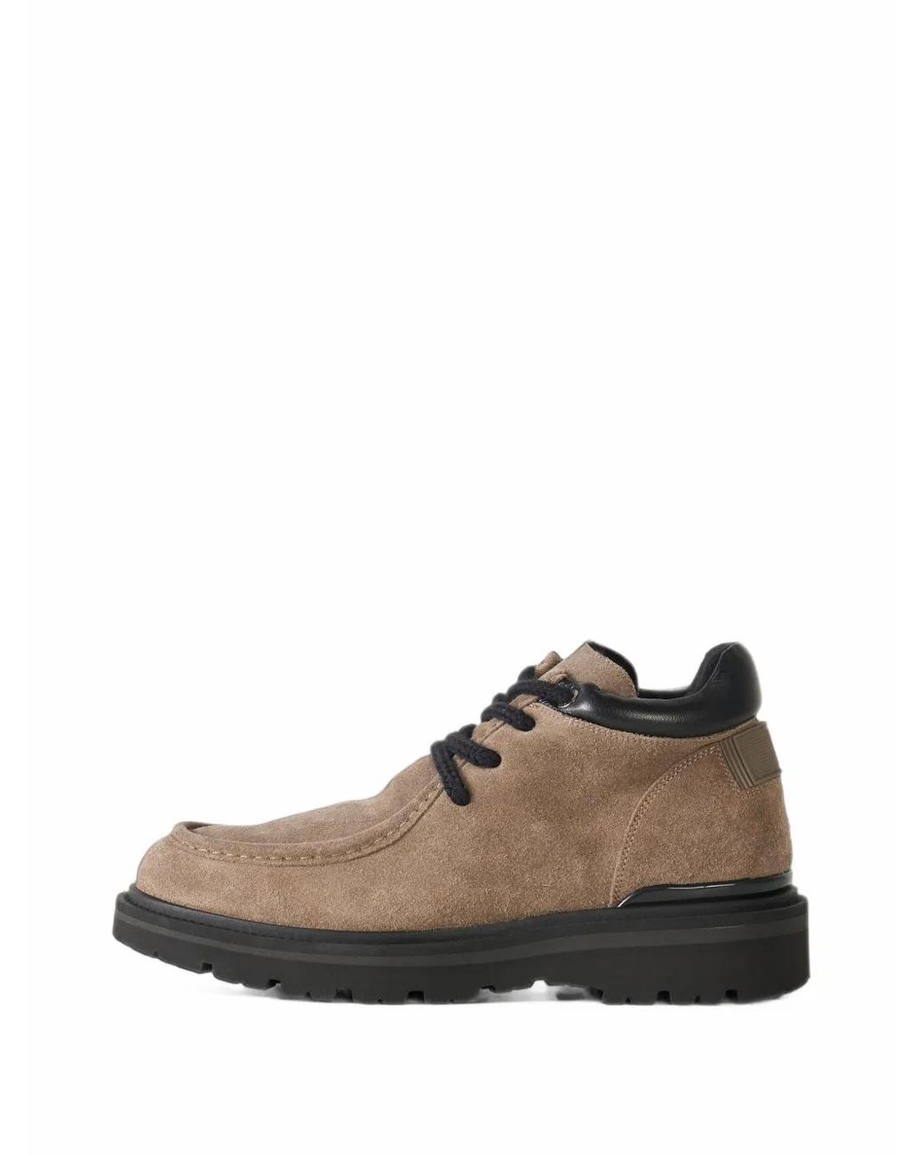 Bogner Brown Seoul Lace-Up Desert Boots for men