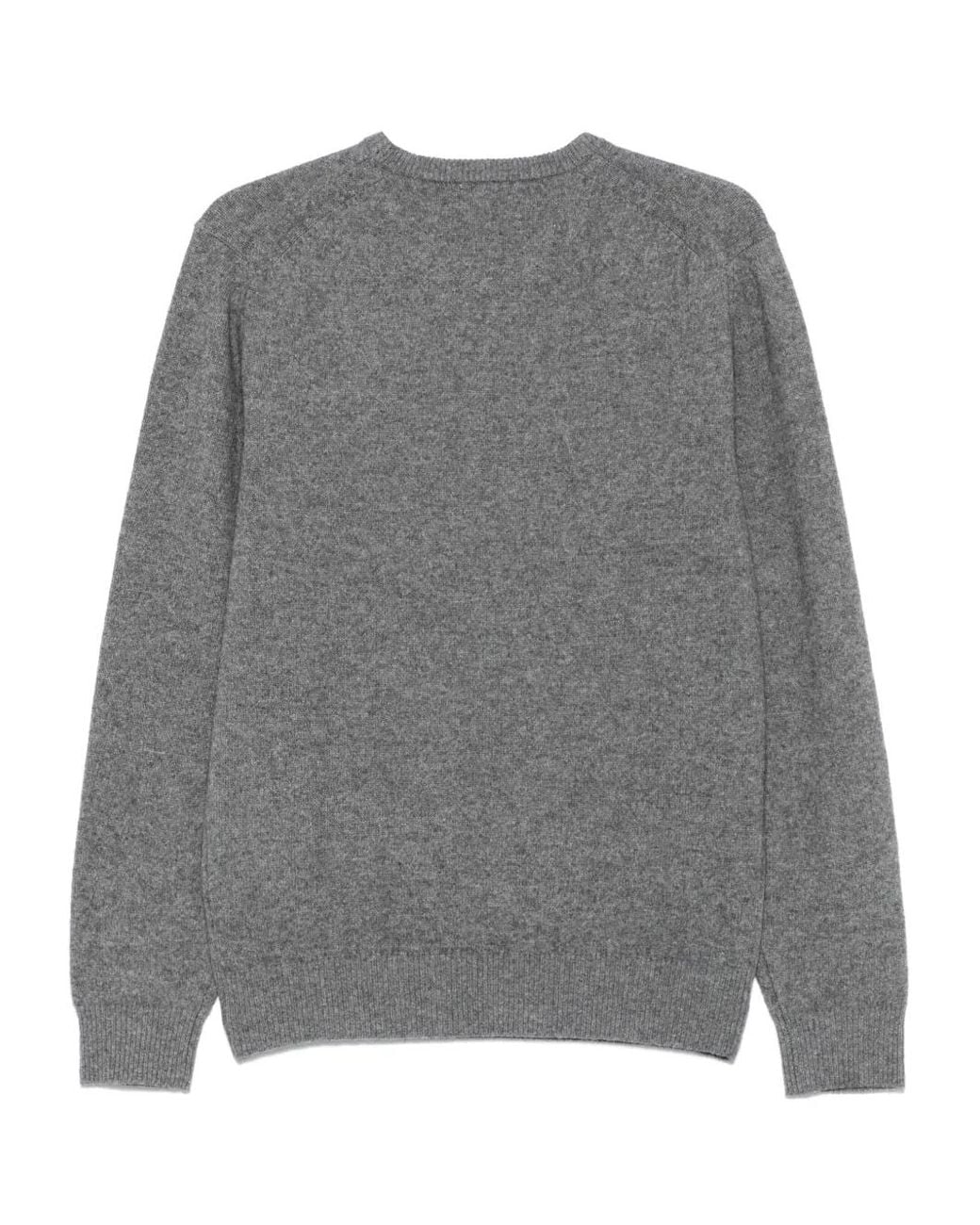 Hackett Gray Wool Sweater for men