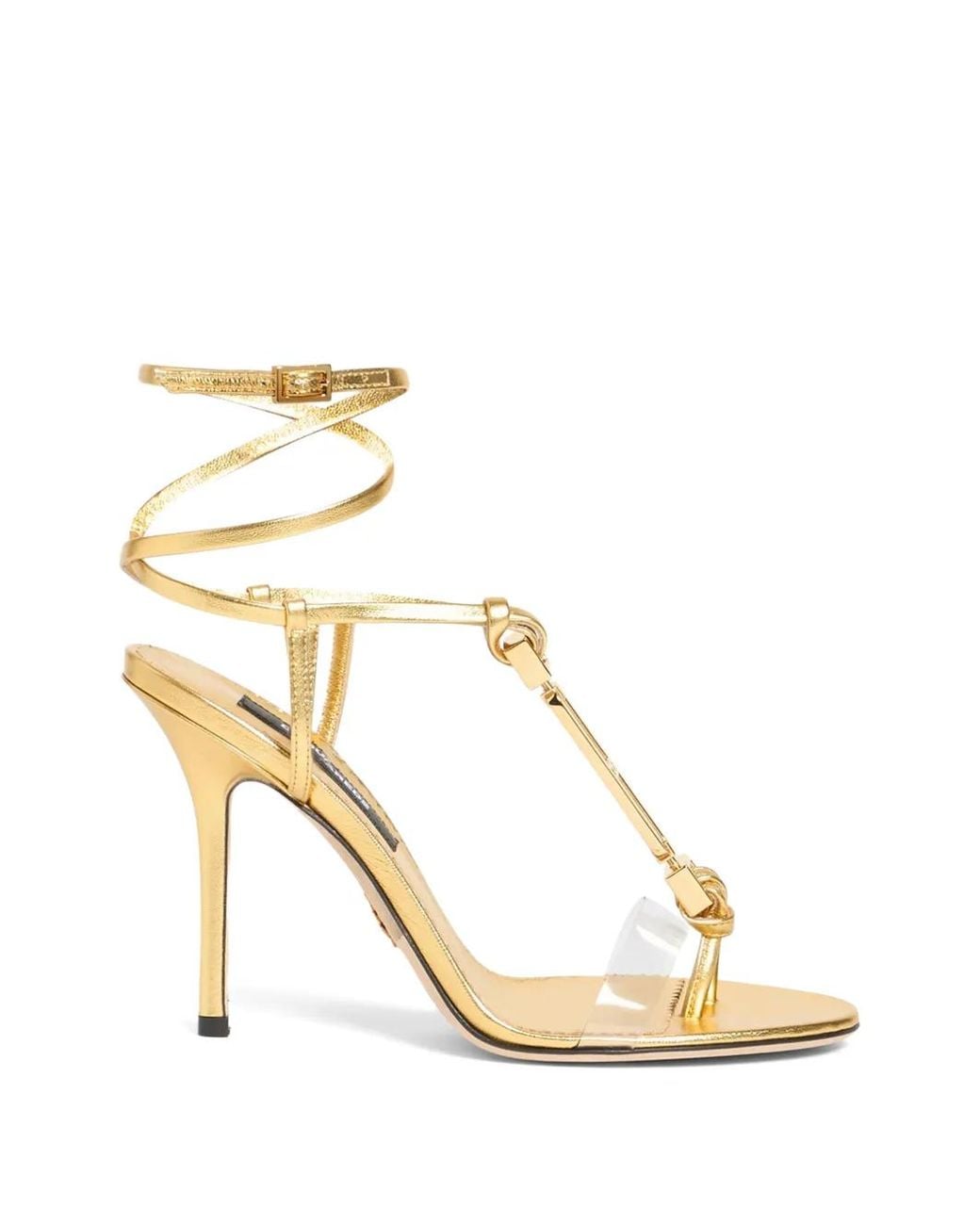 DSquared² Metallic Chic Night Heeled Sandals