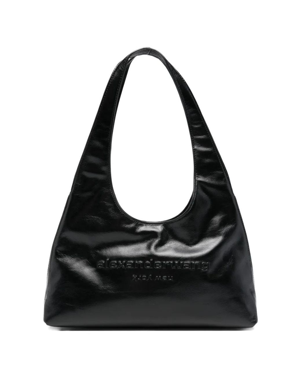 Alexander Wang Black Small Embossed Shoulder Bag