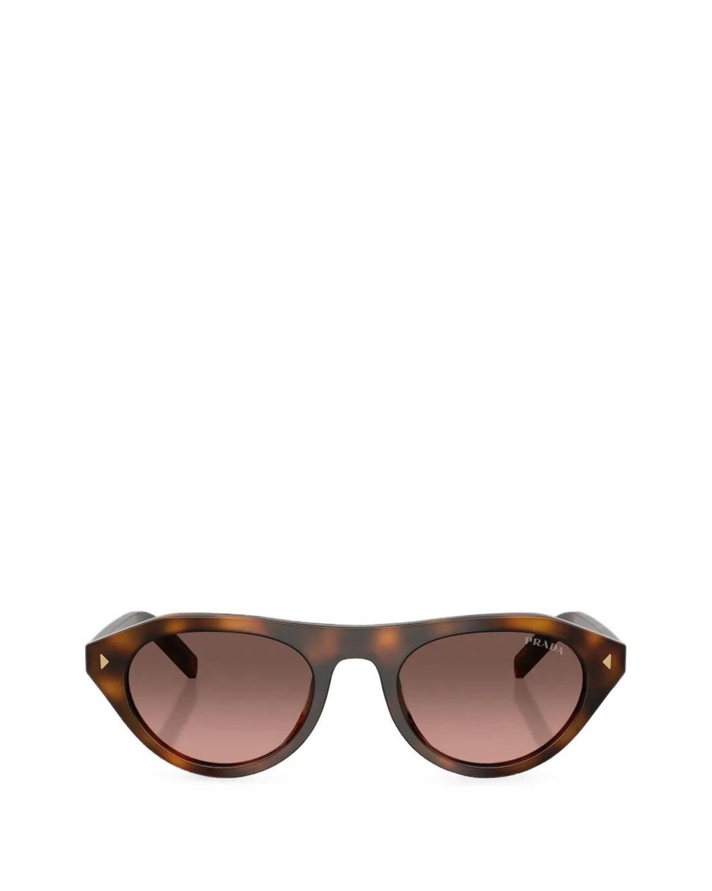 Prada Pink Geometric-Frame Sunglasses