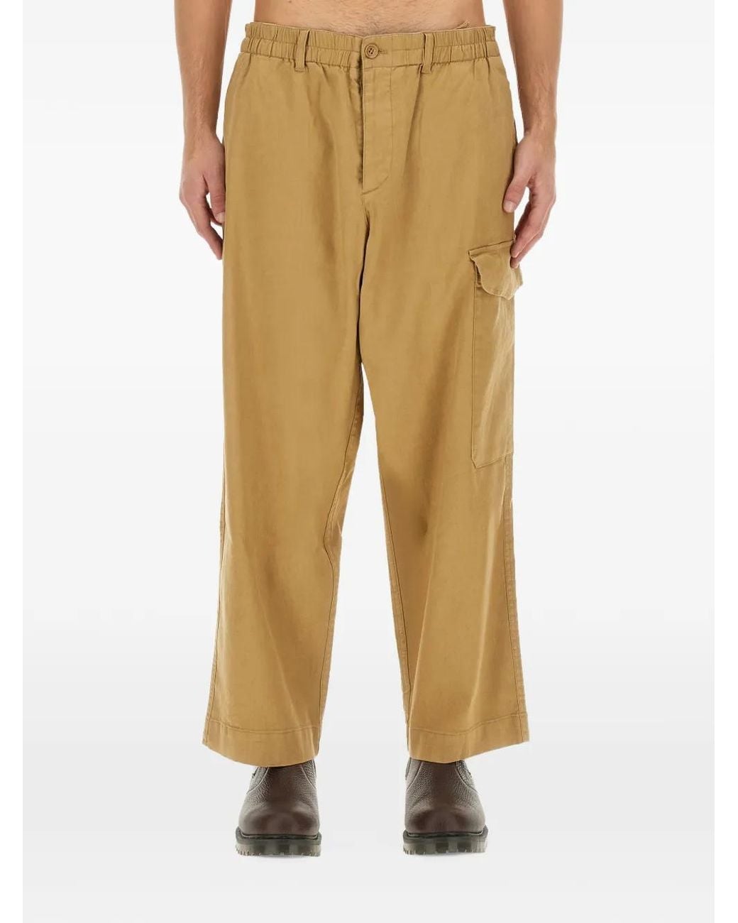 YMC Natural Loose-Fit Cargo Trousers for men