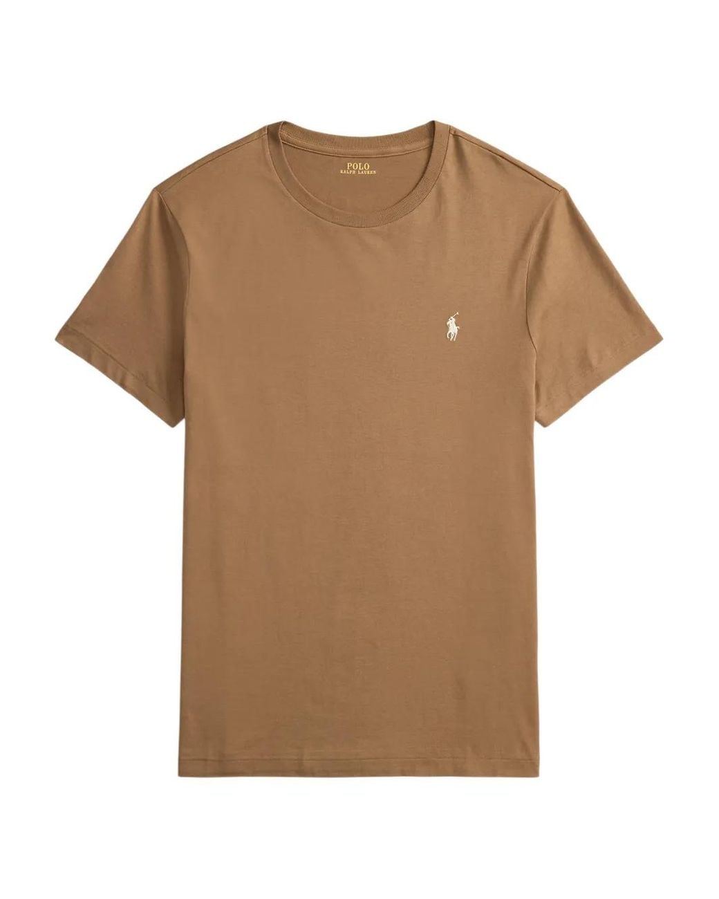 Polo Ralph Lauren Brown Short Sleeves Classic T-Shirt for men